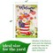 G128 Garden Flag Welcome USA Flag Flower Pot | 12x18 Inch | Printed Blockout Polyester - Patriotic Decoration